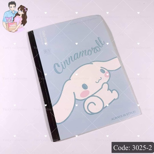 [3025-2] B5 Notebook \ Cinna 