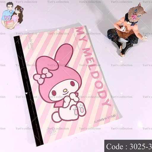 [3025-3] B5 Notebook \ MyMelody 