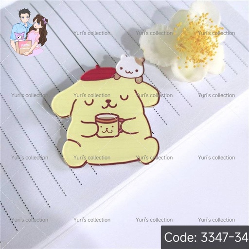 [3347-34] Pom pom purin Pin