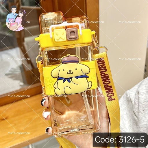[3126-5] License Water Bottle 520mL\PP