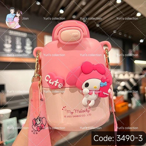 [3490-3] MyMelody Insulated Water Bottle 