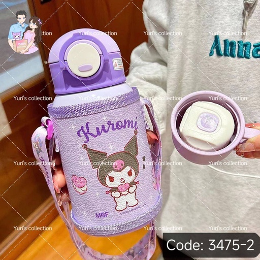 [3475-2] Kuromi Water Bottle 