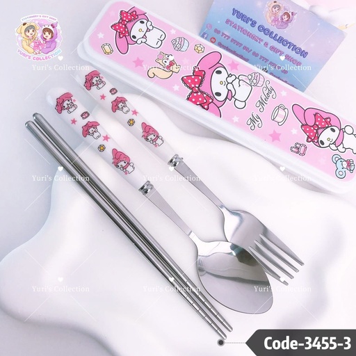 [3455-3] Spoon Set \ MyMelody