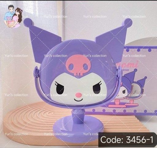 [3456-1] Purple Stand Mirror \ KM