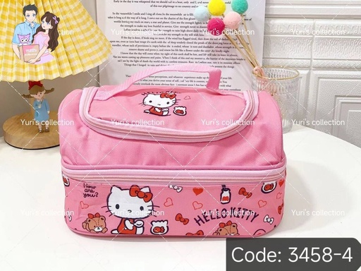 [3458-4] Hello Kitty Lunch Box Bag (L)
