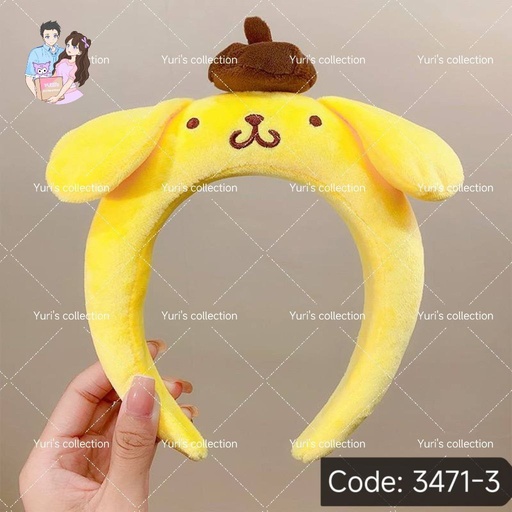 [3471-3] Head band \ Pom Pom