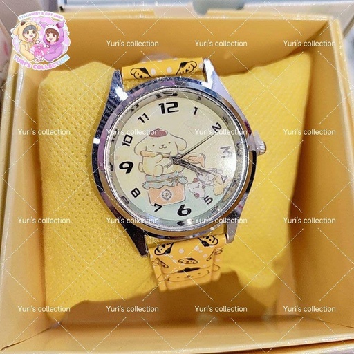 [3498-4] Pom pom purin Watch Leather Design