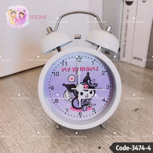 [3474-4] Kuromi Alarm Clock 
