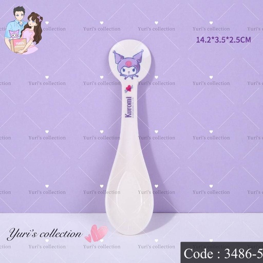 [3486-5] Melamine Spoon \ KM