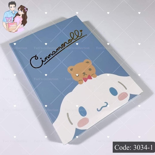 [3034-1] Cinnamon multi fold notebook