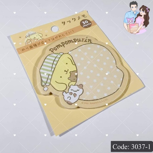 [3037-1] PomPom Sticky Notepad