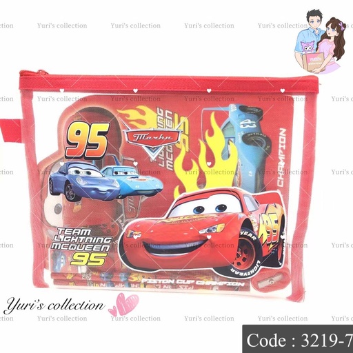 [3219-7] Sanrio Stationary Zip Bag/ Car