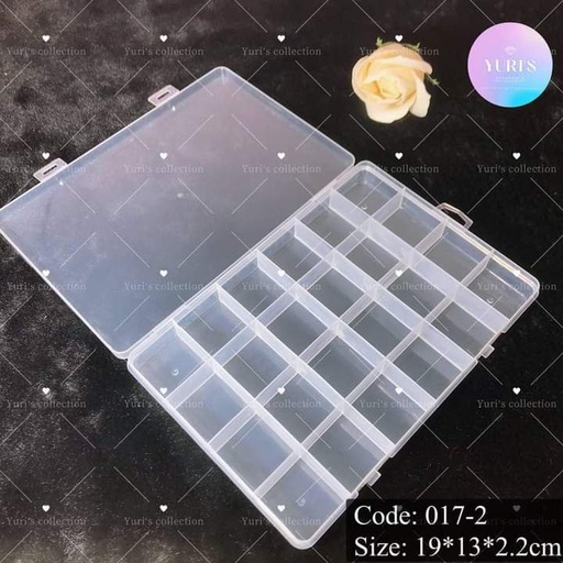 [017-2] Desk Organizer / 24 Kant (Size 19*13*2.2cm)