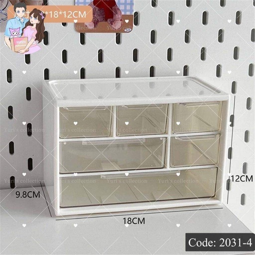 [2031-4] 6 kant Box (White)