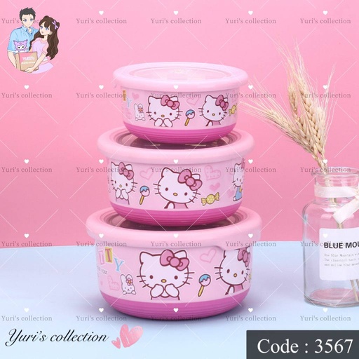 [3567] Hello Kitty Lunch Set