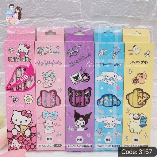 [3157-5] Sanrio Pencil HB / HK