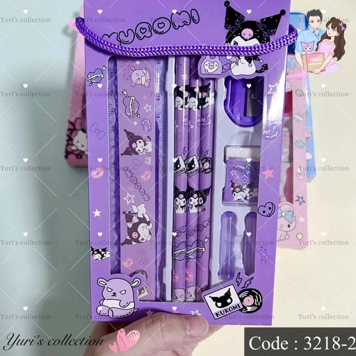 [3218-2] Sanrio Pencil Set/ KM