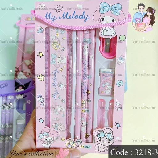 [3218-3] Sanrio Pencil Set/ MM