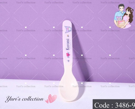 [3486-9] Melamine Spoon \ KM