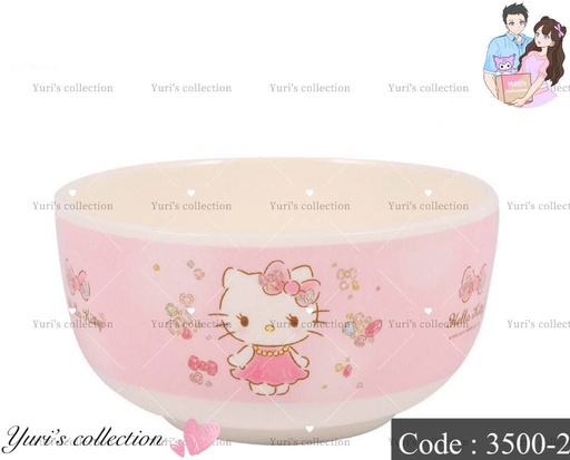 [3500-2] Hello Kitty Melamine Bowl