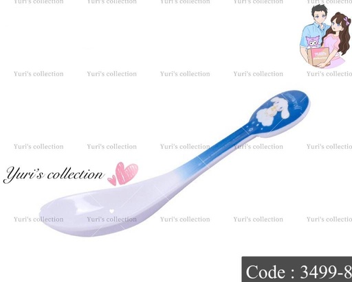 [3499-8] Blue Cloud Melamine Spoon \ CM