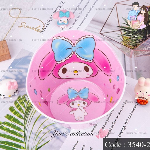 [3540-2] Mymelody Melamine Bowl