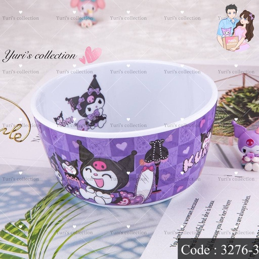 [3276-3] Bowl \ Kuromi 
