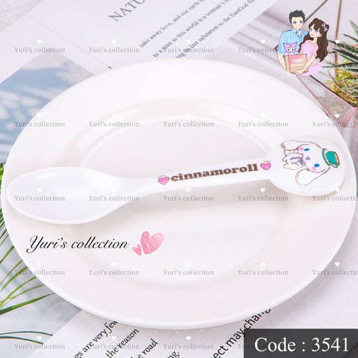 [3541] Melamine Spoon \ Cinnamon