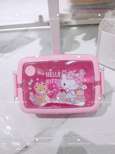 [3606-4] Lunch Box \ HelloKitty (3 Kant)