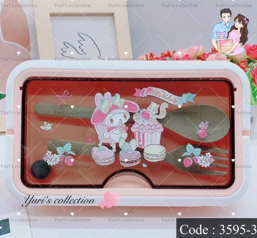 [3595-3] My melody Lunch Box