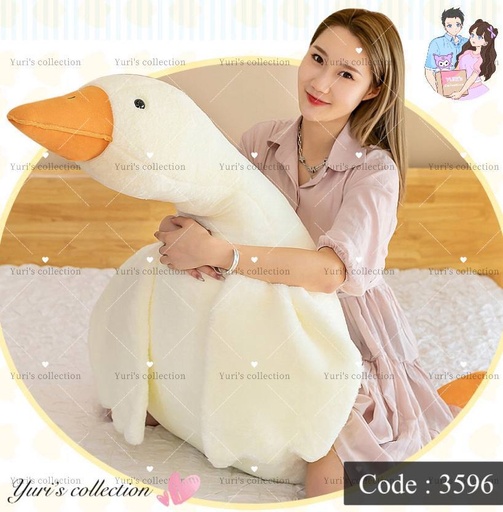 [3596-1] Plush White Duck \ Large Size