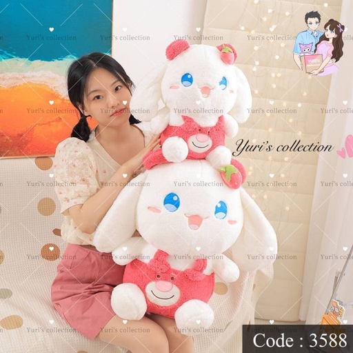 [3588] Cinnamon Lotso Shirt Plushie 40cm