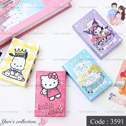 [3591-3] Hellokitty Poker card