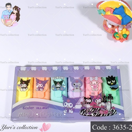 [3635-2] Sanrio Highlighter (purple) (s)
