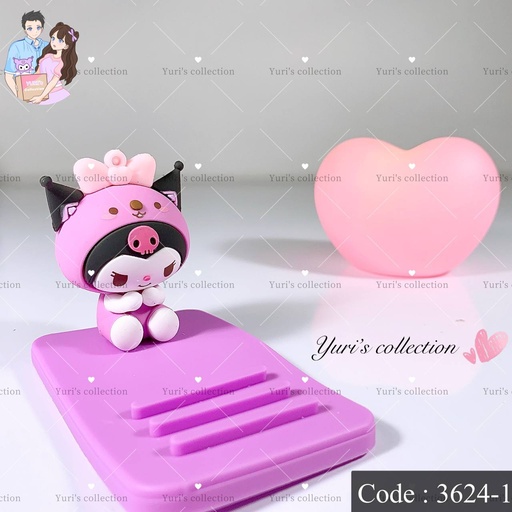 [3624-1] Phone Stand \ Kuromi