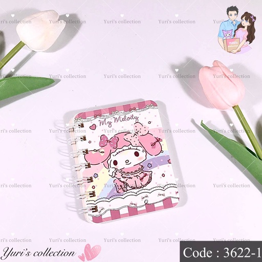 [3622-1] Mymelody Mini Notebook (blank)