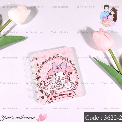 [3622-2] Mymelody Mini Notebook (blank)