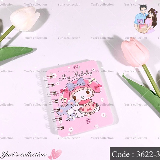 [3622-3] Mymelody Mini Notebook (blank)