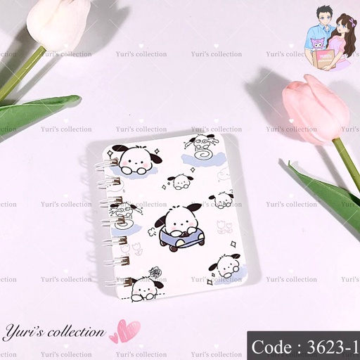 [3623-1] Pochacco Mini Coil Book 