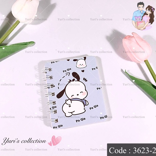 [3623-2] Pochacco Mini Coil Book 