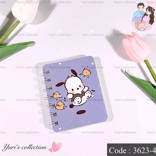 [3623-4] Pochacco Mini Coil Book
