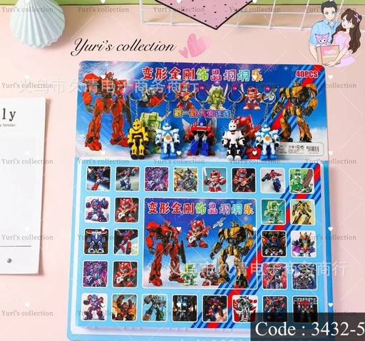 [3432-5] Transformer Blind Keychain