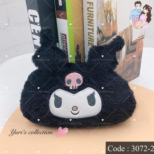 [3072-2] Fluffy Pencil Case \ KM