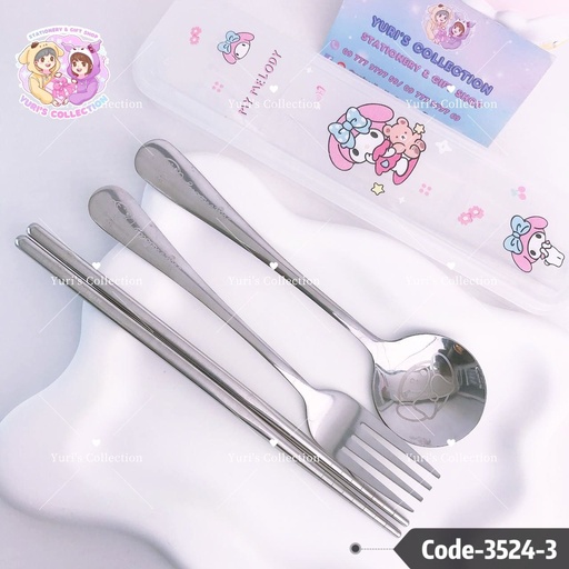 [3524-3] My melody Spoon Set 