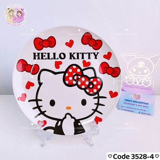 [3528-4] Hello Kitty Plate