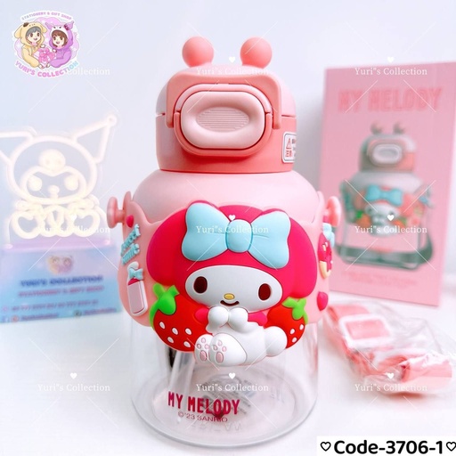 [3706-1] Water Bottle / MyMelody (700mL)