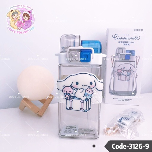 [3126-9] License Water Bottle 520mL\ CM (Blue)