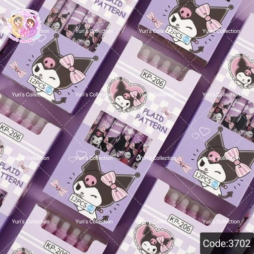 [3702] Kuromi Pen (12pcs)