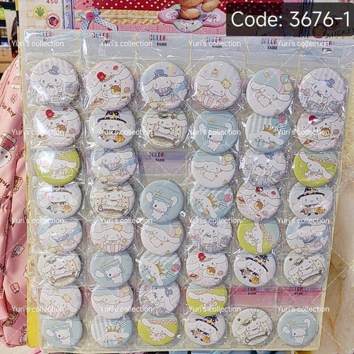 [3676-1] Sanrio Pin/ CN (48pcs)