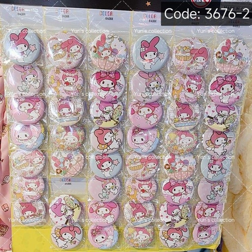 [3676-2] Sanrio Pin/ MM (48pcs)